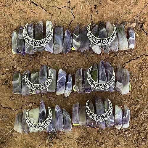 Miniatura 5 de Pinzas para el cabello largo, accesorios irlandeses para el cabello (pinza de amatista)