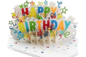 Hallmark Signature Paper Wonder Pop Up Birthday Card