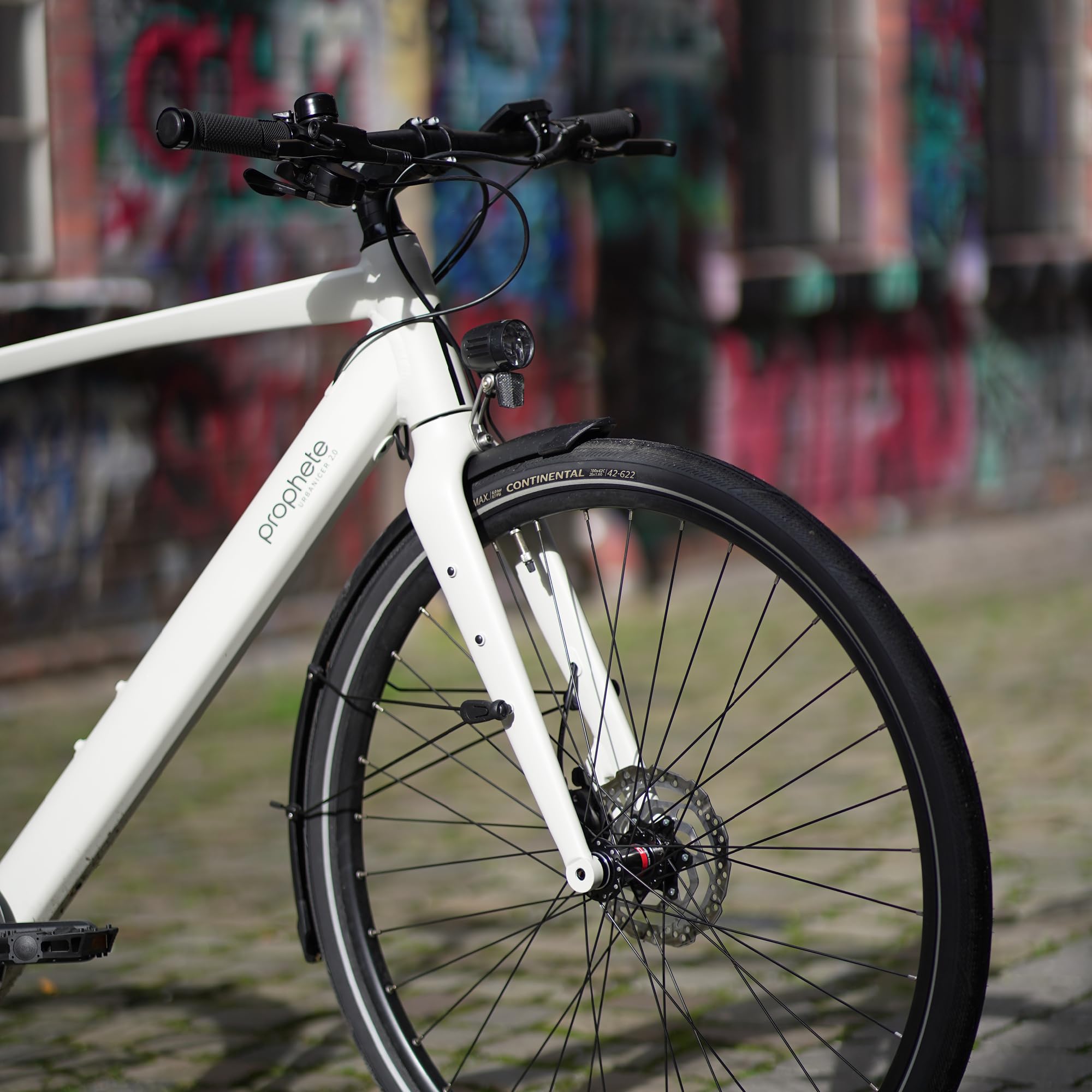Prophete Urbanicer 2.0 Urban E-Bike 28 Zoll - 360 Wh - Integrierter Akku - Heckmotor - 9-Gang Kettenschaltung - HDY. Scheibenbremse