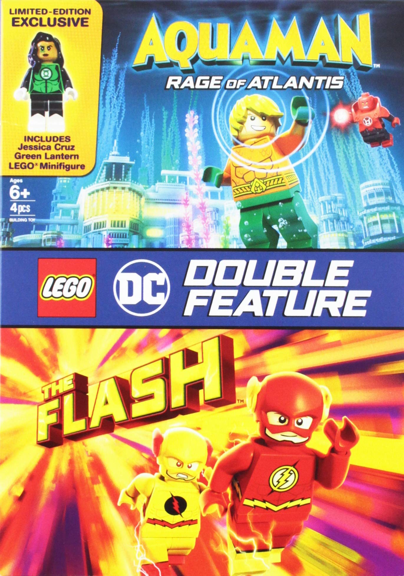 LEGODCSprHrs Aqmn ThFlsh w Fig LGMM DVD