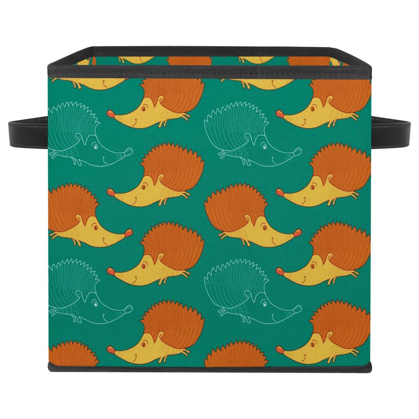 Boîte de rangement pliable pour jouets et vêtements dans une chambre ordonnée
