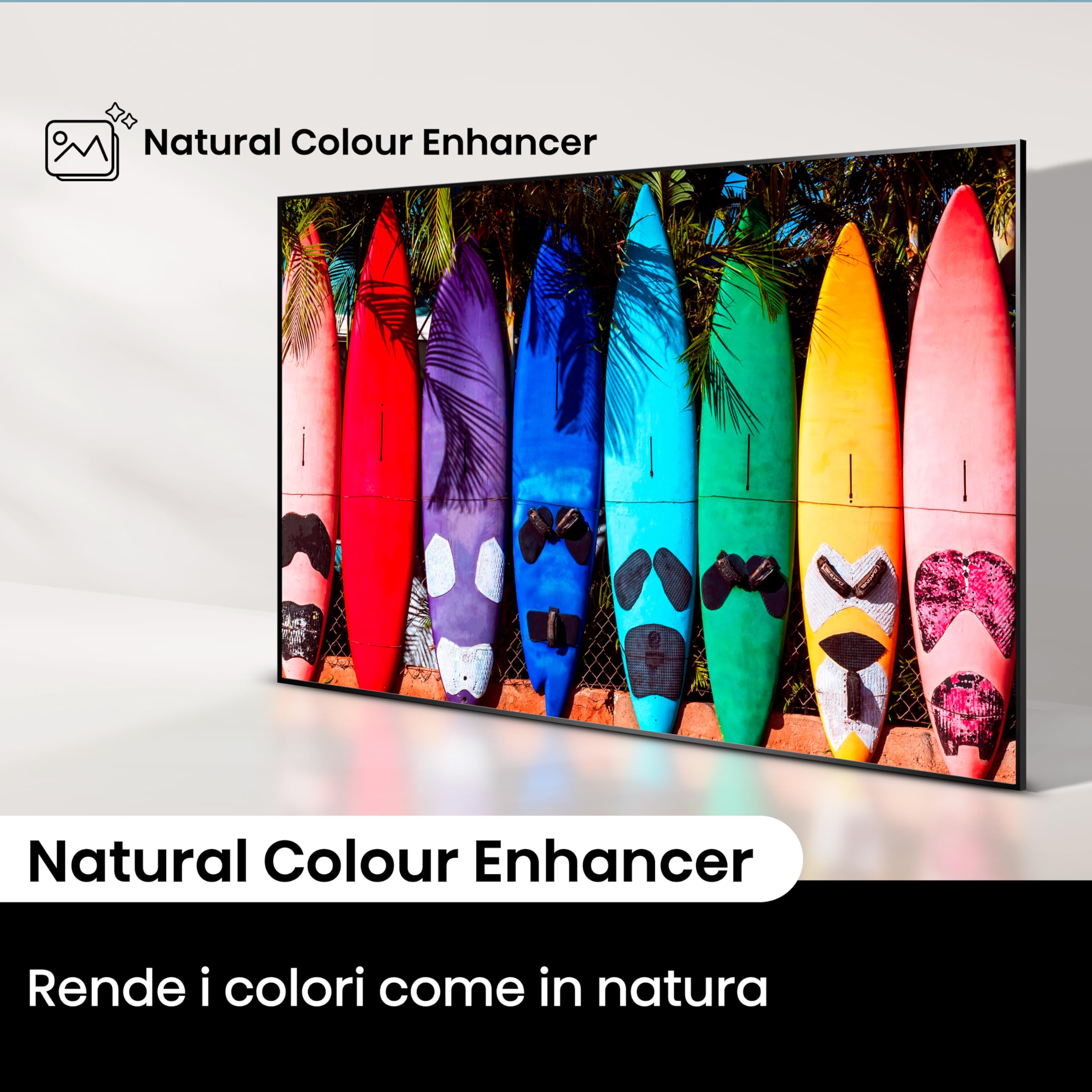 Hisense TV 32" HD Ready 32A4N, Smart TV VIDAA U7, Game Mode, Works with Alexa, Tuner DVB-T2/S2 HEVC 10, lativù, 32'', 2024 LED