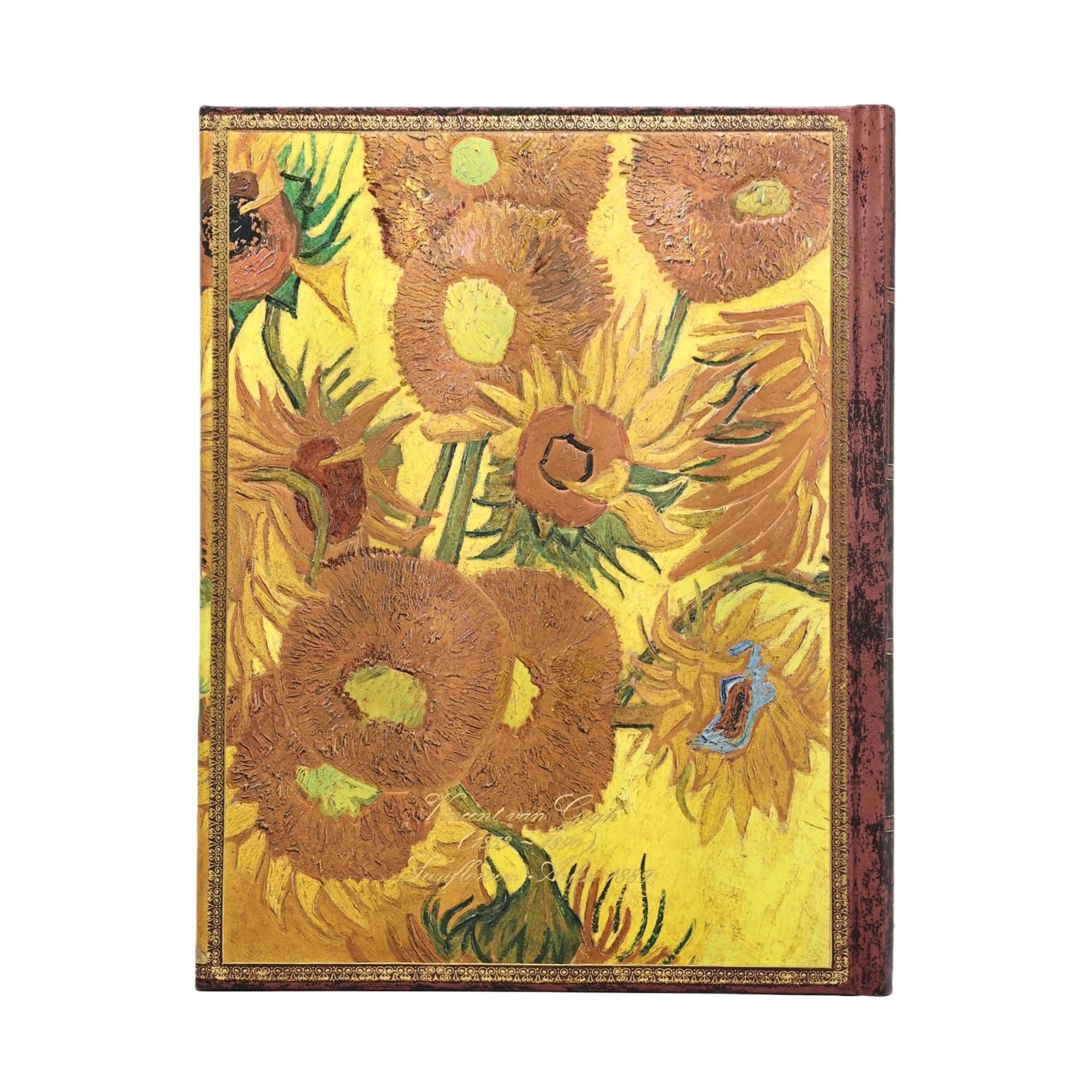 Carnet rigide Paperblanks Van Gogh, Tournesols Ultra Ligné 144p.