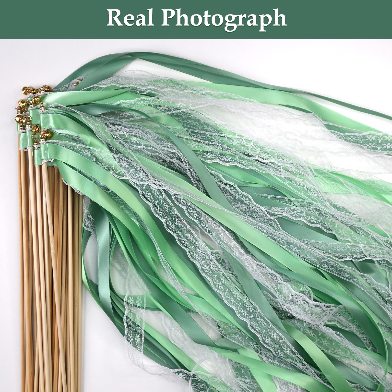 30 Stück Wedding Wands - Hochzeit Spalier Mit Glöckchen