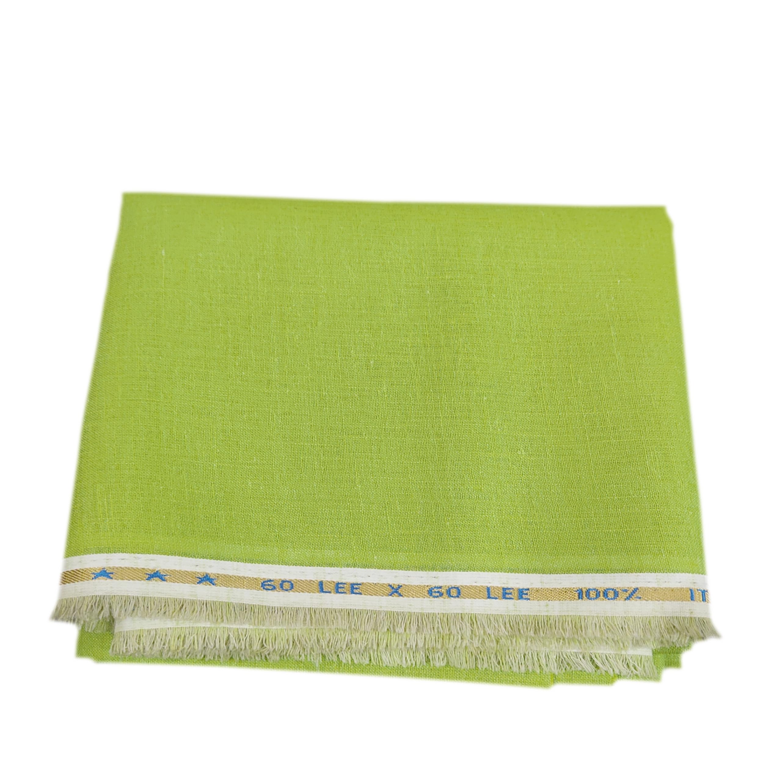 Premium Unstitched 60 x 60 LEA Italian Linen Shirt Cloth Piece for Men(1.60 Meter Length 58 Inch Width)-image-44