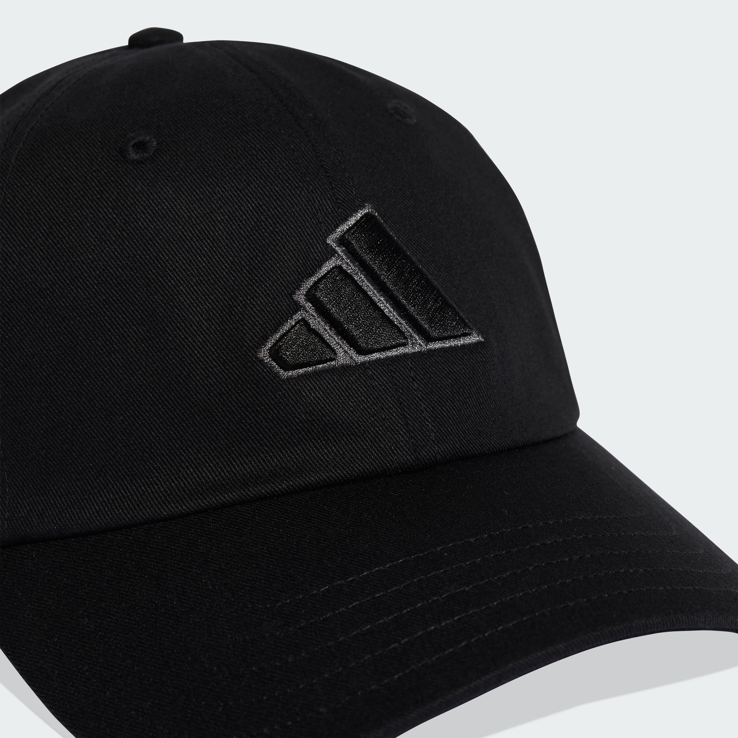 adidas Uniseks Dad Tonal Logo Hat, black/grey six, L-XL