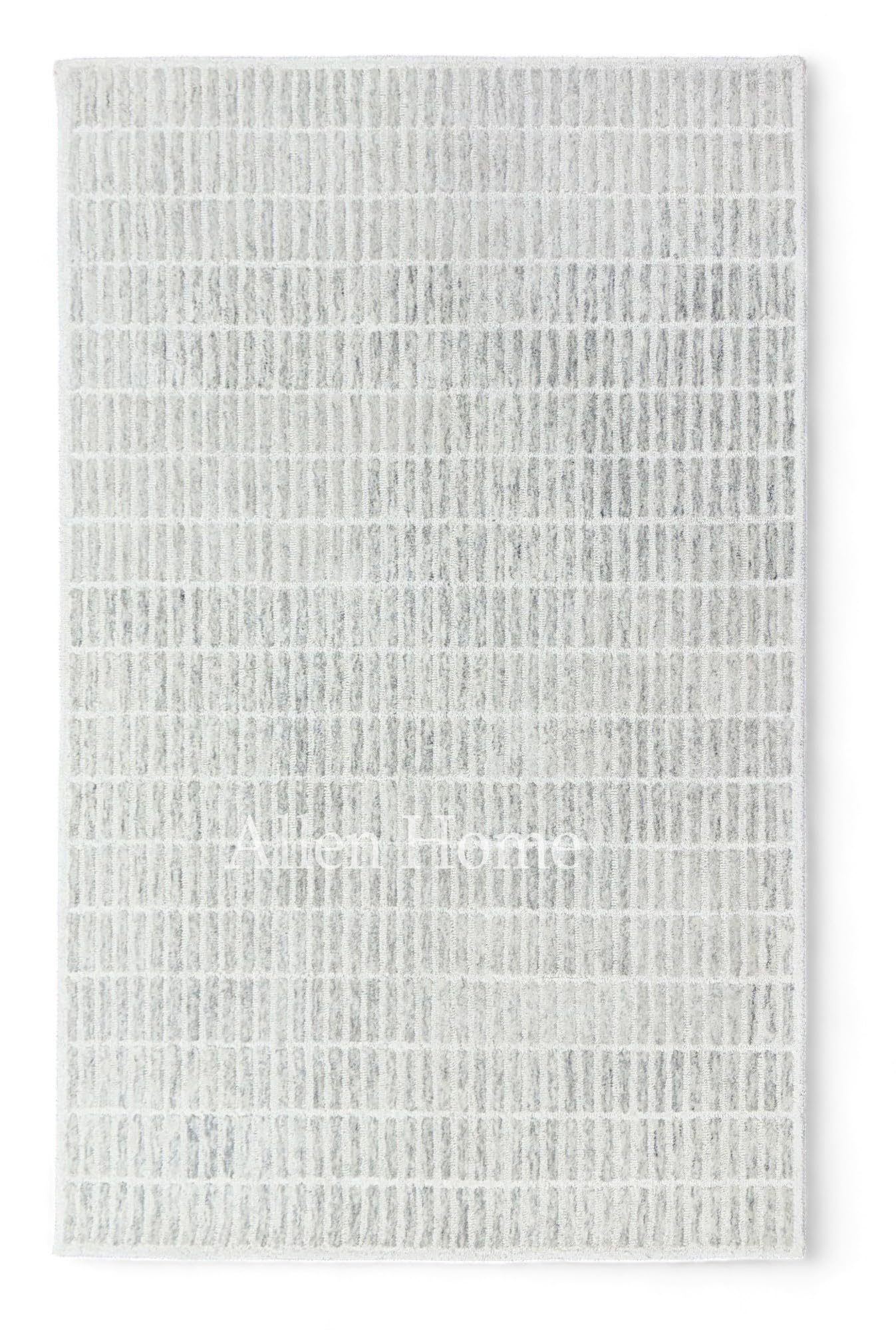 Allen Home Capitola Wool Area Rug - Traditional Decorative Carpet - Area Rugs Suitable for Living Room, Bedroom, Dining Room - 100% Wool - 100% Cotton