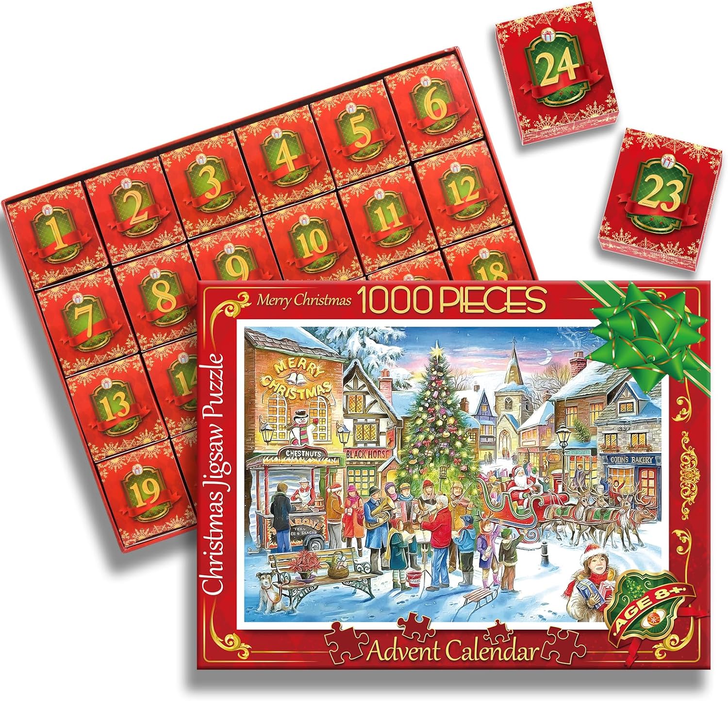 Mini Puzzles de Noël - Galison - Laine et Tricot Mini Puzzles de Noël - Galison - Laine et Tricot