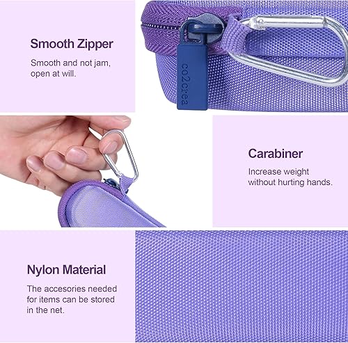 Miniatura 6 de co2CREA Estuche rígido y cabezal de repuesto compatible con Finishing Touch Flawless Facial Removedor de vello facial eléctrico para mujeres