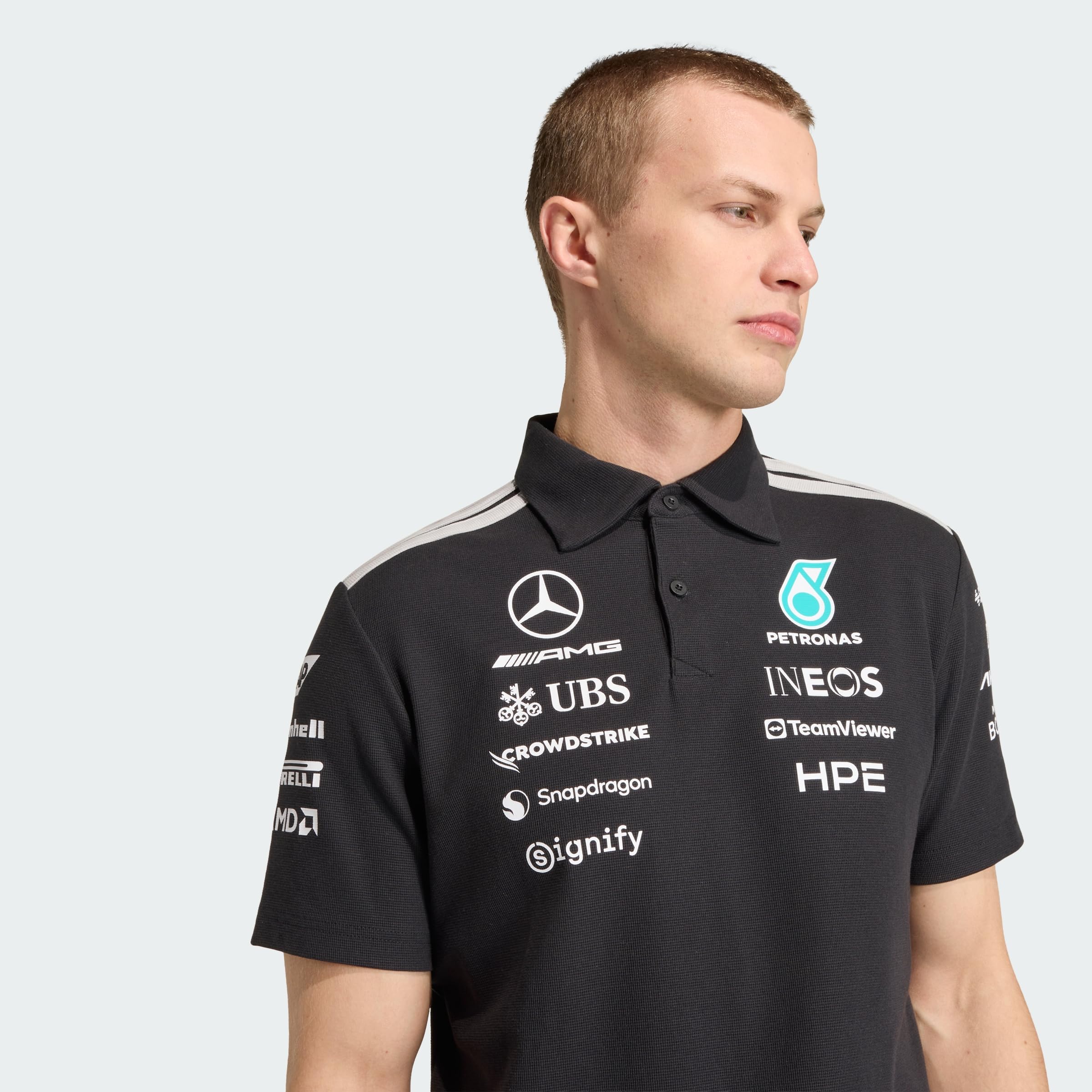 adidas Men's Polo INGENIERÍA Mercedes - AMG Petronas Formula 1 Team