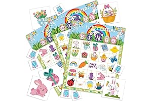 45 PCS Easter Bingo Fun for All Ages - Great Party Favor