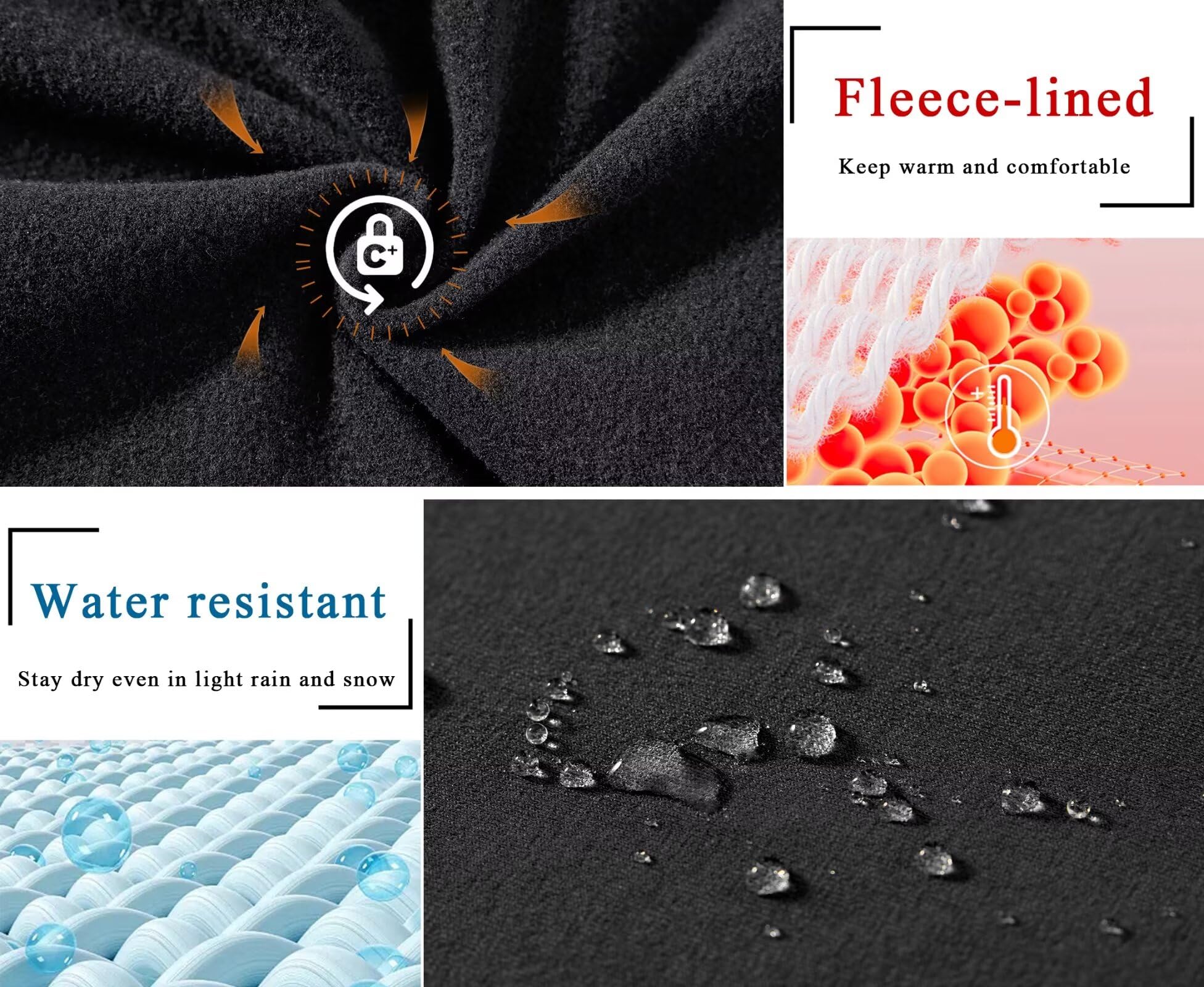 BAYGE Pantaloni Termici Bootcut Donna Invernali A Vita Alta Foderati in Pile Impermeabili Opaque Controllo della Pancia Slim Fit Leggings Pantaloni Sportivi a Zampa con Tasche