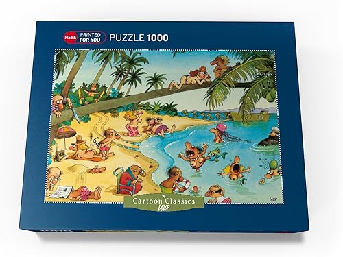 Miniatura 4 de Beachies - Jean-Jacques Loup - Cartoon Classics - Rompecabezas prémium de 1000 piezas para adultos