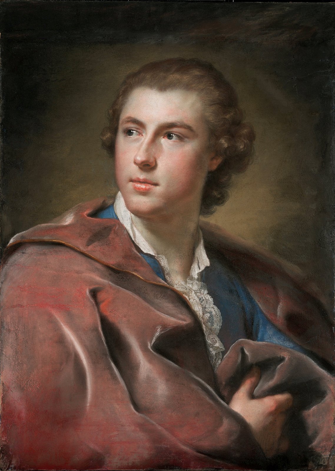 Anton Raphael Mengs Portrait of William Burton Conyngham J. Paul Getty Museum - Los Angeles 30" x 21" Fine Art Giclee Canvas Print Reproduction (Unframed)