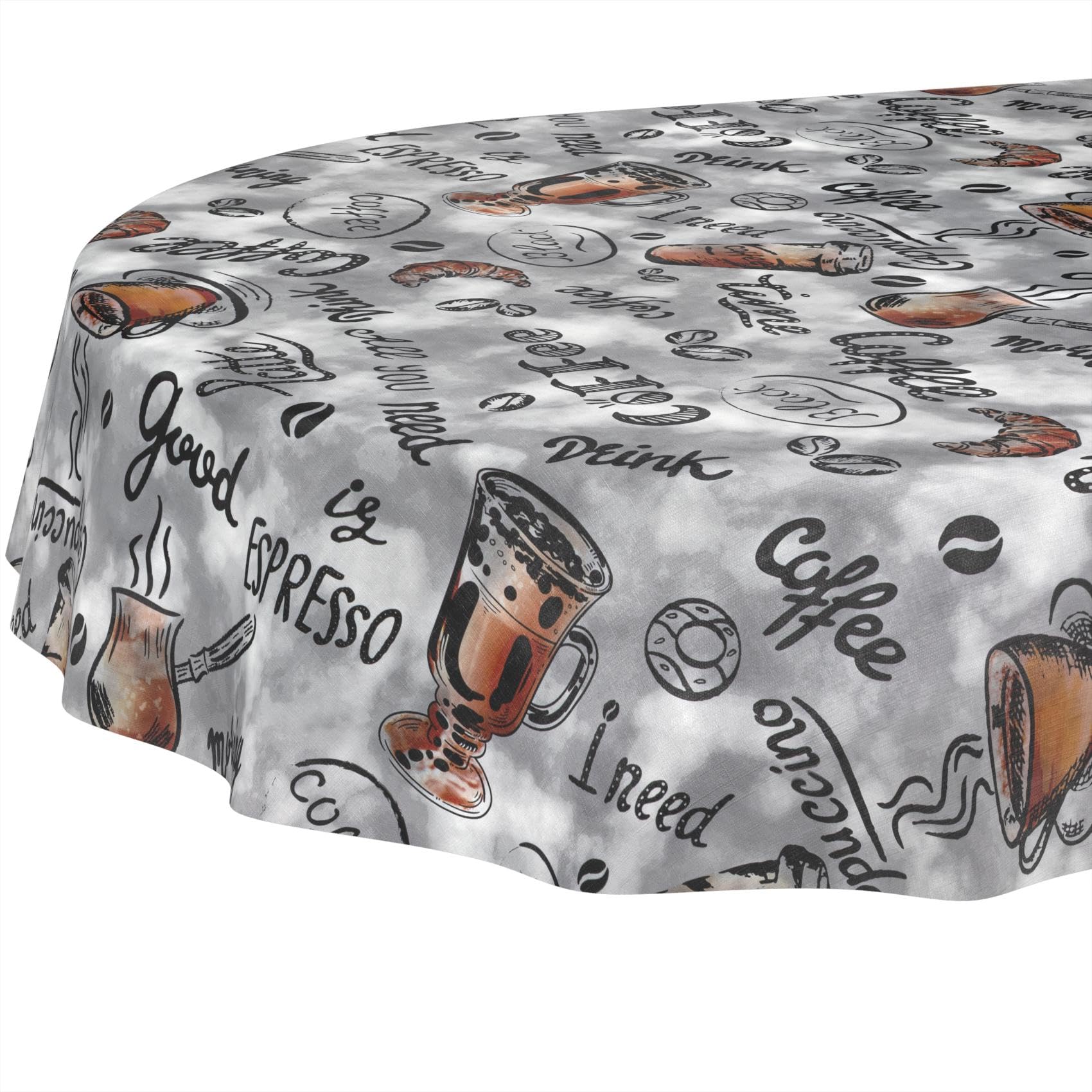Nappe de jardin ovale 180 x 140 cm imperméable et facile d'entretien