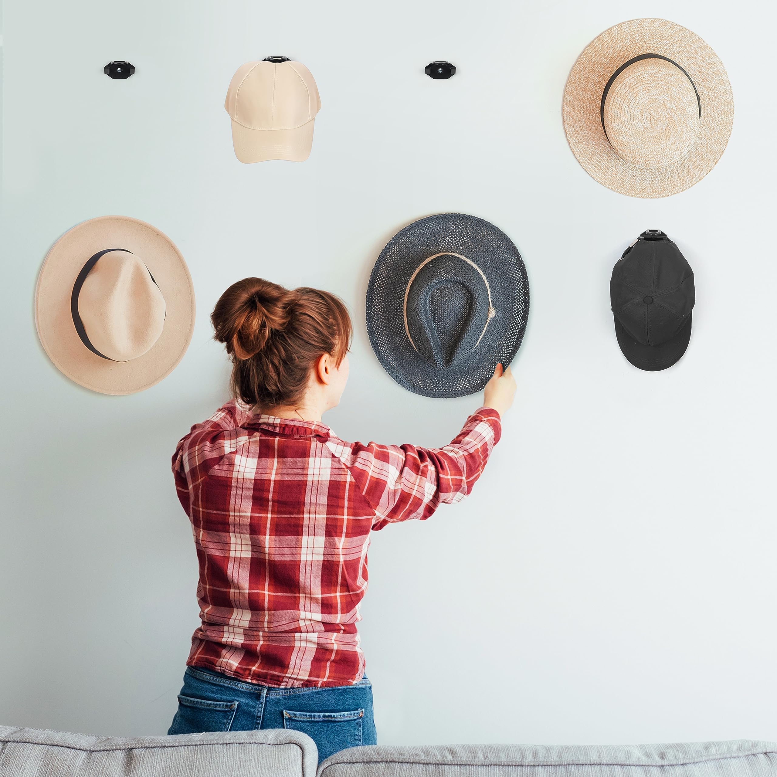 Flokoo - Petten Organizer - Petten Opbergsysteem - Petten Houder - Hat