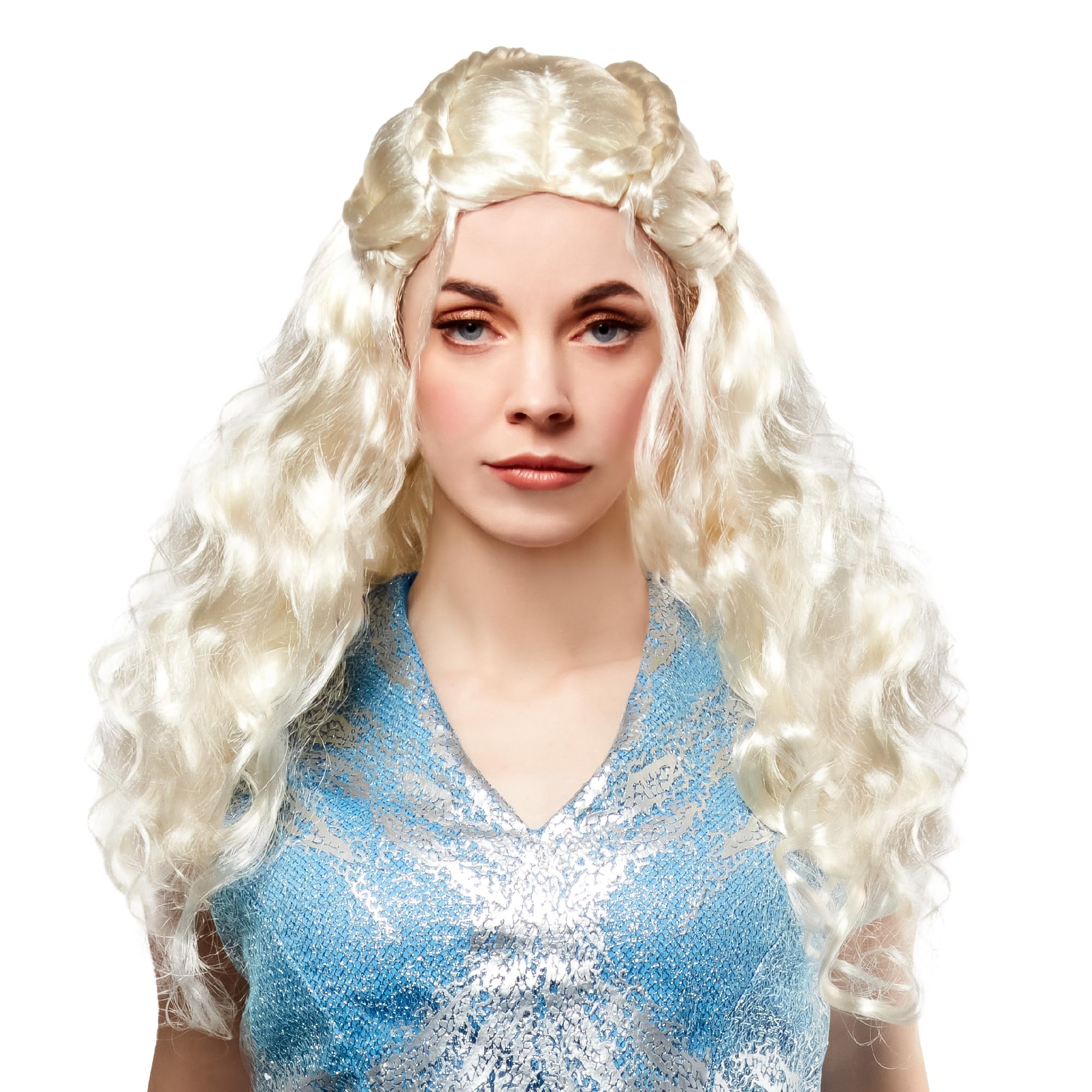 Rubies House of Dragon Official Rhaenyra Targaryen Wig, Womens Fancy Dress, optimal for any Occasion