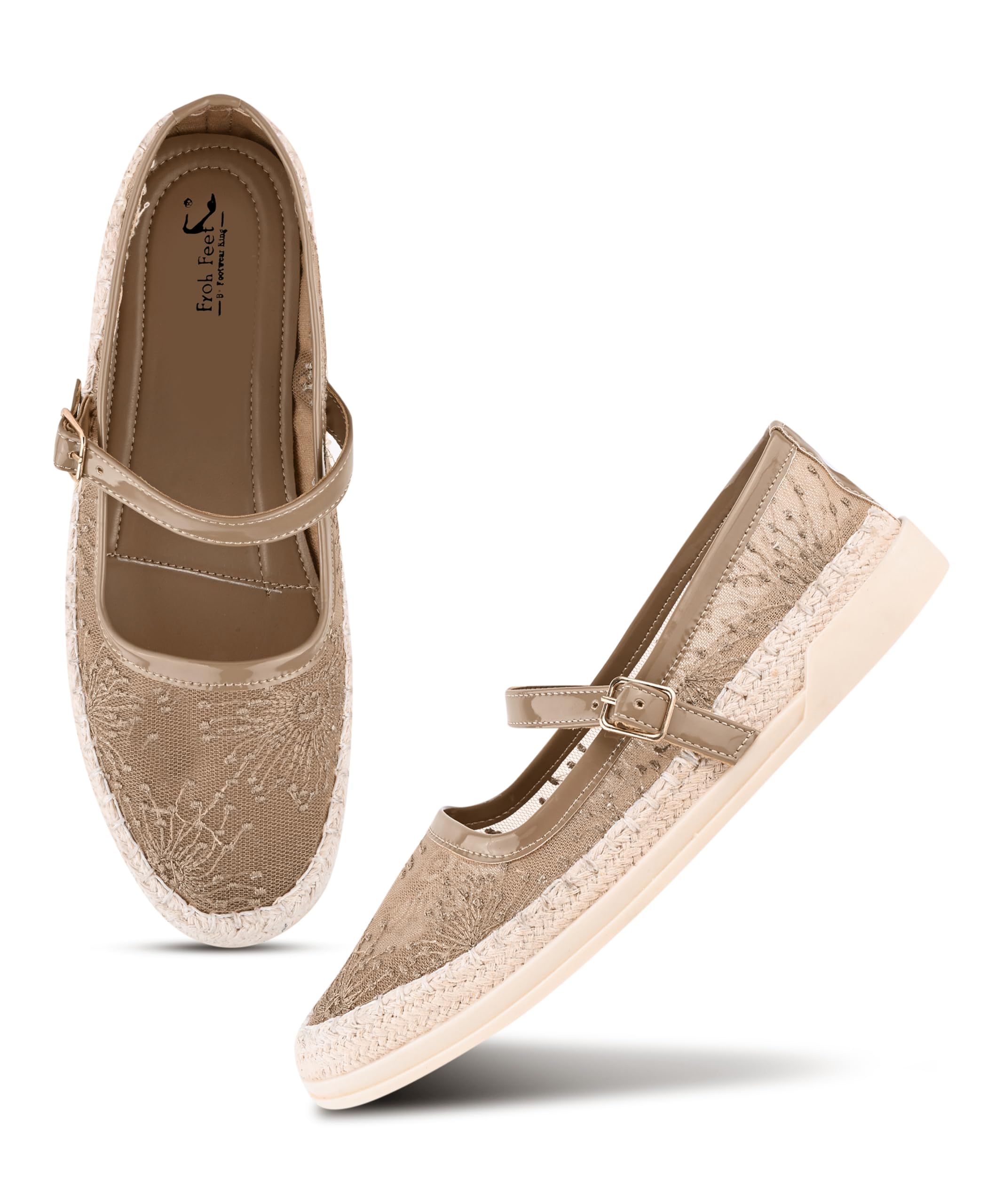 Froh Feet Women's Casual Slip On Ballet Flat Shoes-picture-41