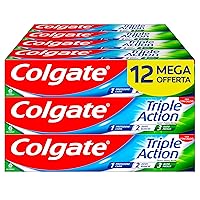Colgate - Dentifricio Triple Action 12x75ml (Consegna in 48 Ore)