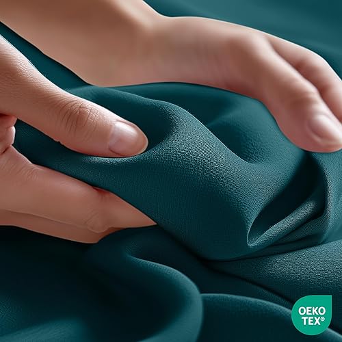 Miniatura 241 de Utopia Bedding Sábana encimera – 1 paquete (individual, azul marino) – Tela de microfibra cepillada suave – Sábana superior resistente al