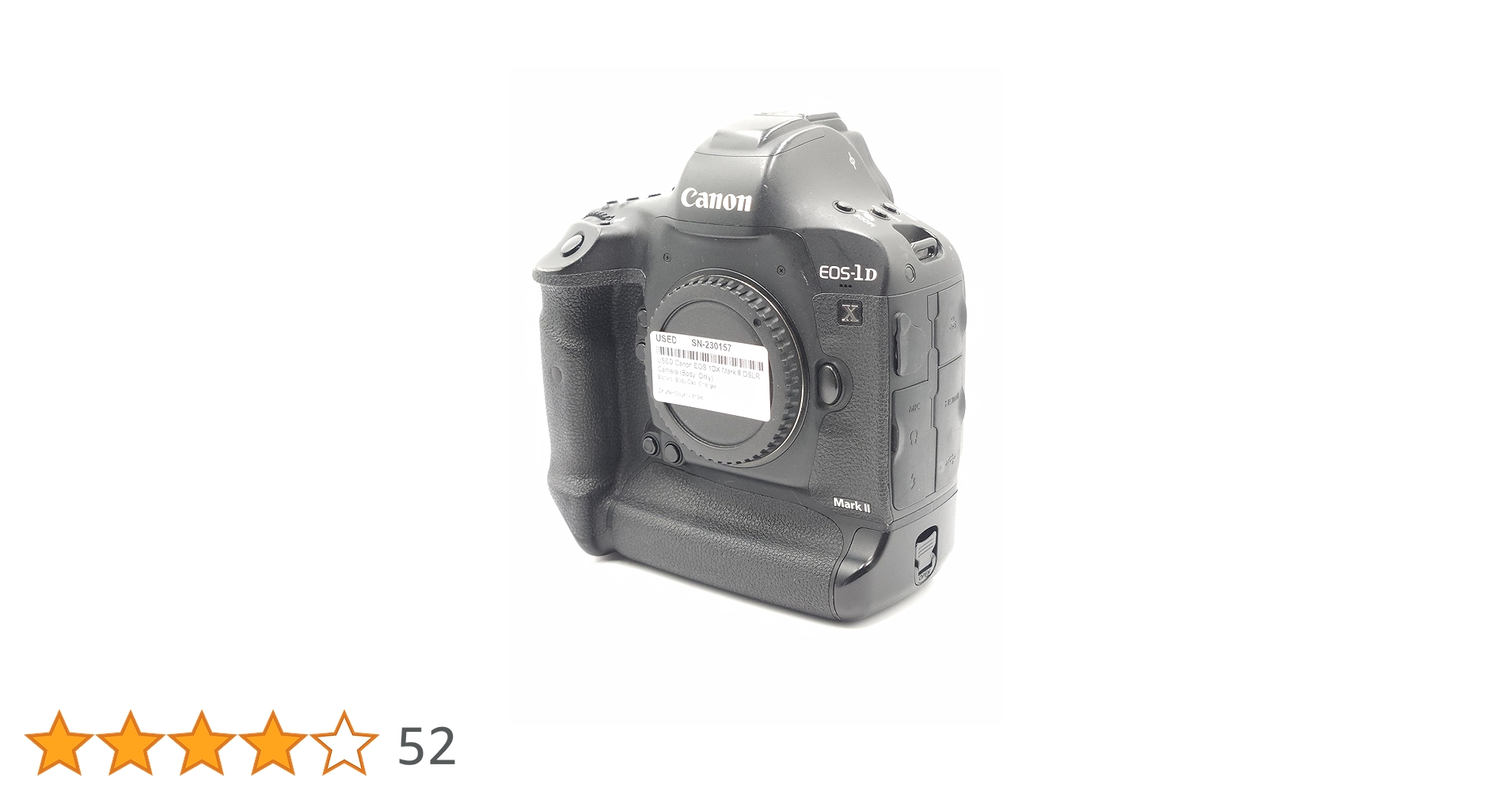 Amazon Canada: Canon EOS-1D X Mark II Black