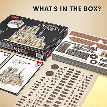 CubicFun キュービックファン MC260h ノートルダム寺院3Ｄパズル 楽天市場】CubicFun キュービックファン 3D立体パズル MC260h