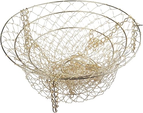 Miniatura 4 de Fox Run Cesta de frutas colgante de cocina dorada de 3 niveles, 32 pulgadas