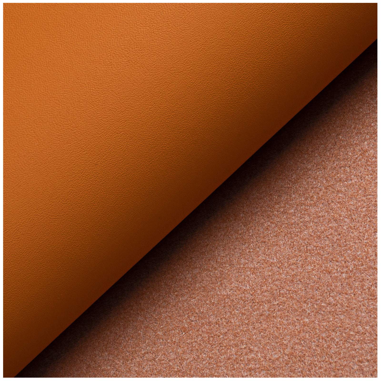 Leder Stoff Braun Kunstleder Kunstleder，1,2mm Dick Stoff Ledertuch Wasserdichtes Material Schneiderei Auto Polstersofa Autositzbezüge（138cm*100cm）(Size:3M)