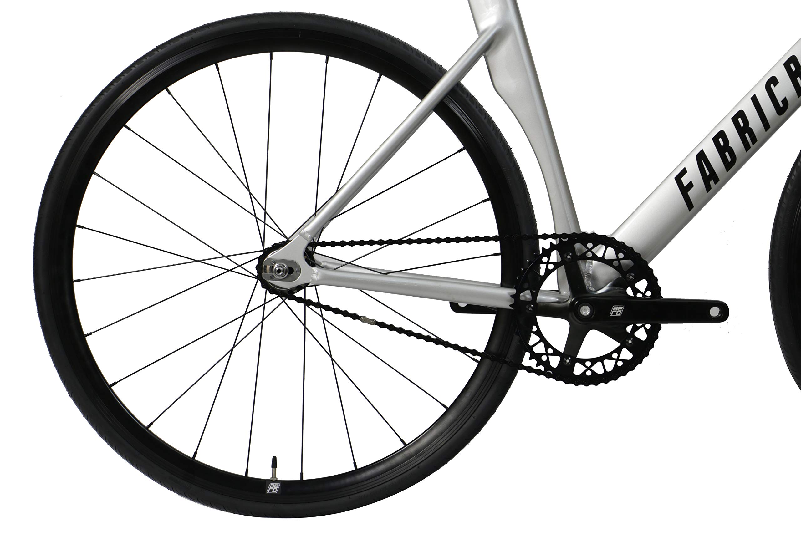 FabricBike Aero Herrenfahrrad, Sidealgrau und Schwarz, groß