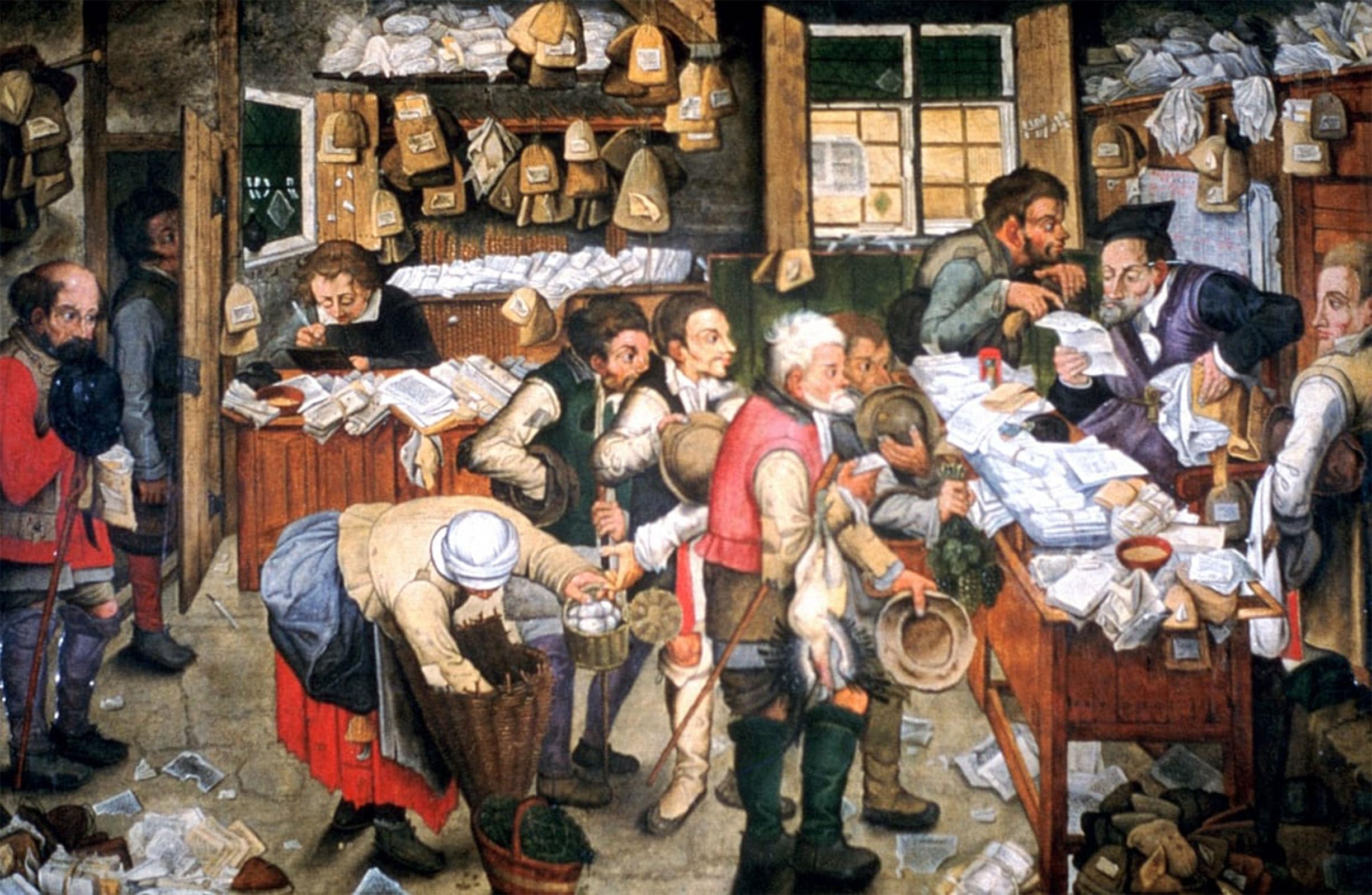 SERENDIPITP Aesthetic Poster Photo Wall Print Retro Picture Rent Day by Pieter Brueghel the Younger Modern Wall Artwork for Home Decor 60x90cm