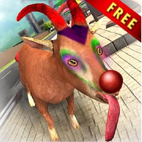 Crazy Goat Sim - San Andreas Vegas Crime City 3D #TOP1