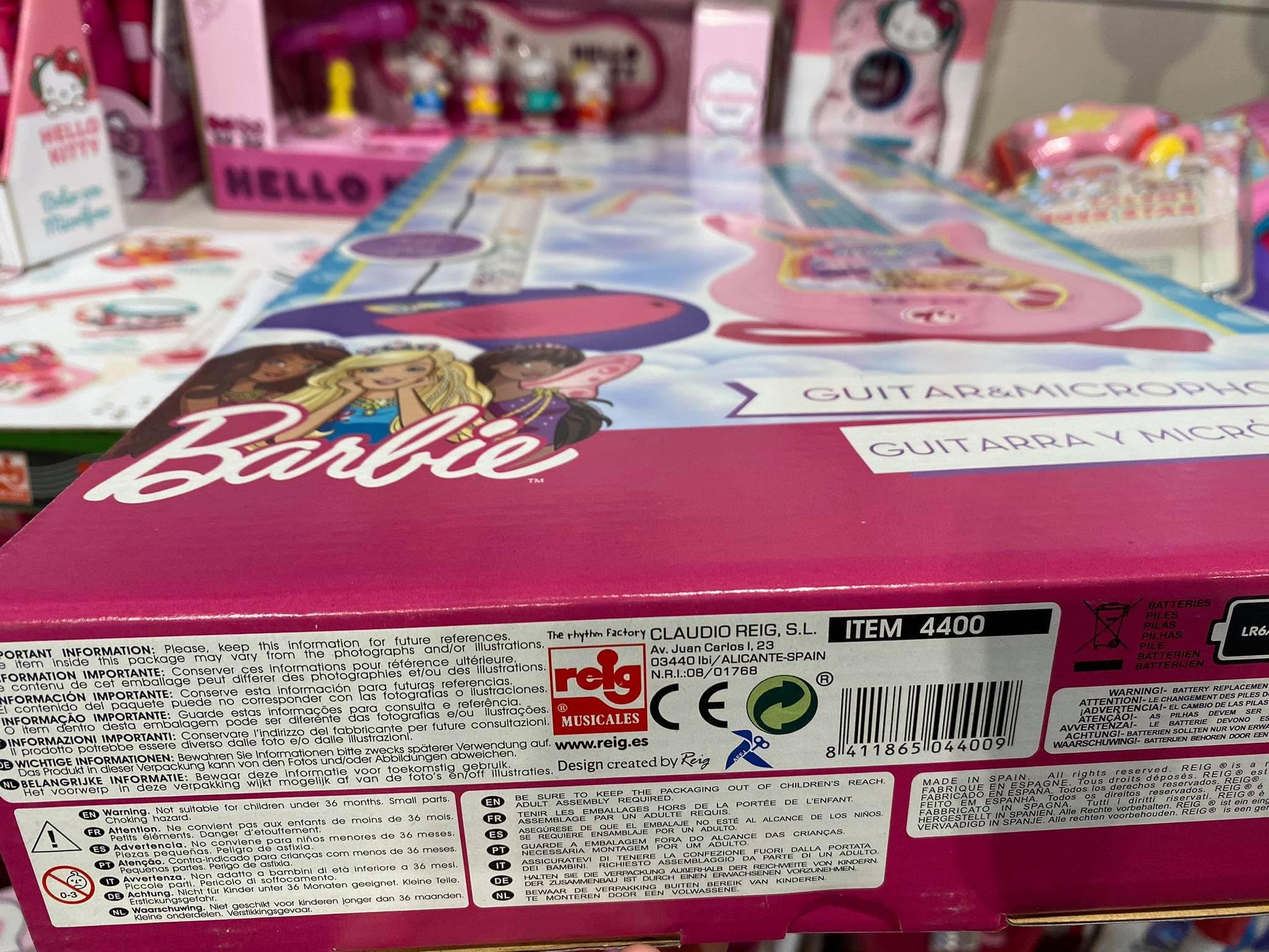 Pack microphone et guitare Barbie Pack microphone et guitare Barbie