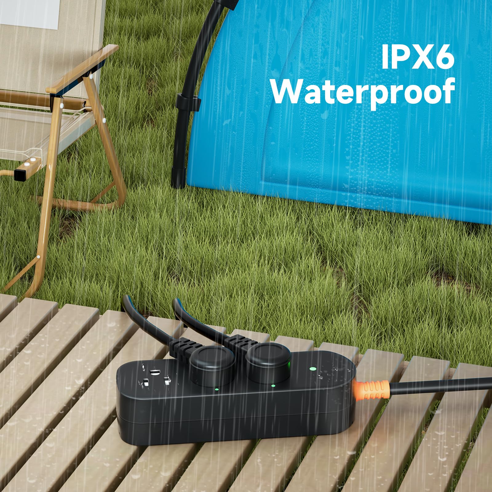 as - Schwabe Dreifach Steckdosenleiste, Schwarz mit erhöhtem Berührungsschutz 13912