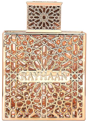 Rayhaan Divine  Floral, Gourmand, Floral-Oriental, Woody  Eau de Parfum Spray fragancia de larga duración para unisex, 3.4 onzas  3.4 fl oz
