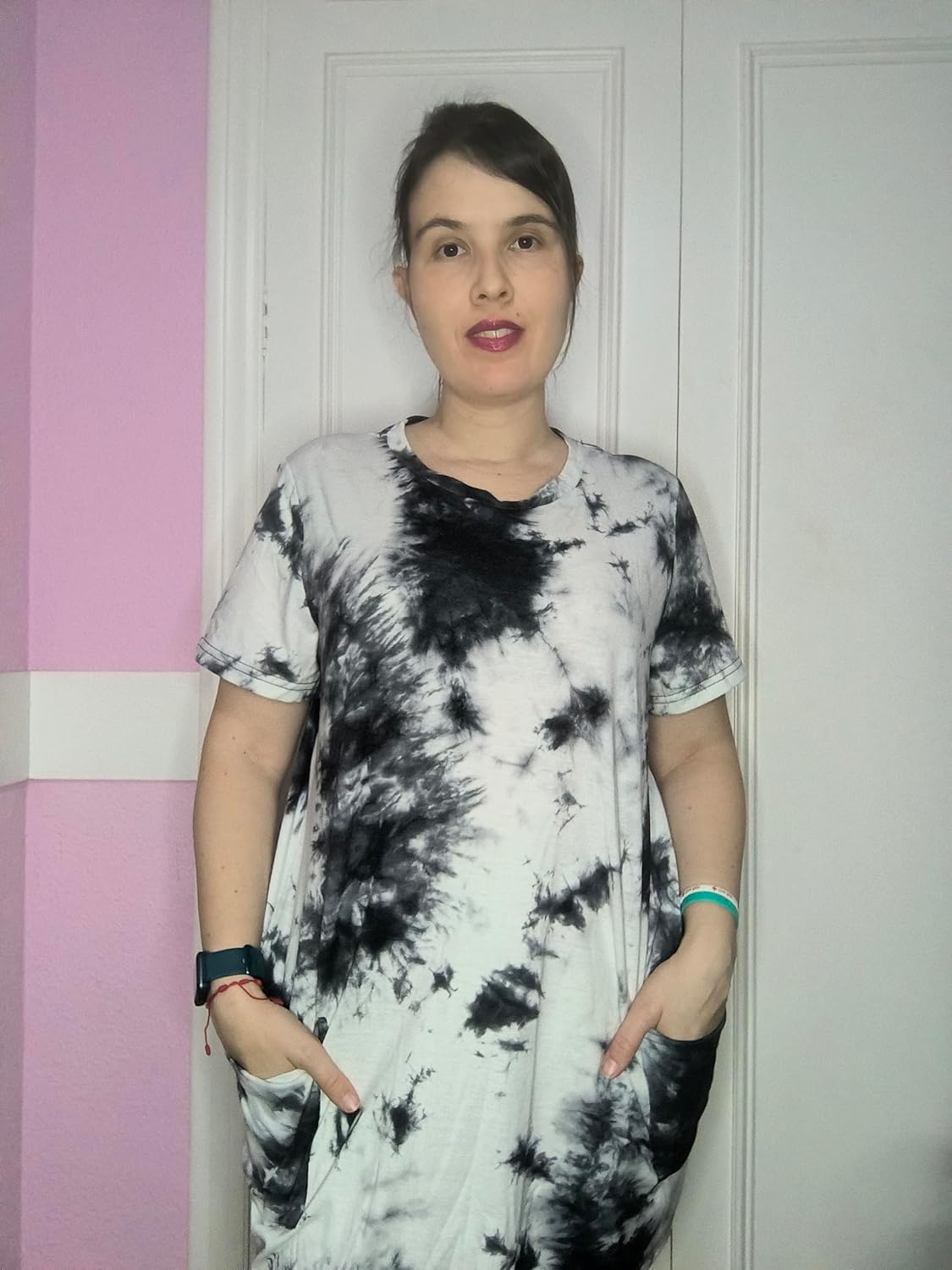 RITERA Plus Size Tops for Women Long Tunic Tops Summer Long Shirts Short Sleeve Spring Tops with Pockets for Leggings XL-5XL - Image 3