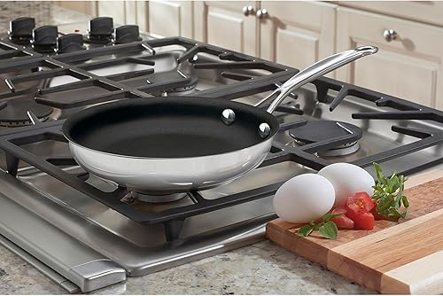 Miniatura 2 de Cuisinart Chef's Classic - Sartén antiadherente de acero inoxidable de 8 pulgadas diseñada con PURELYCERAMIC, 722C-20NS