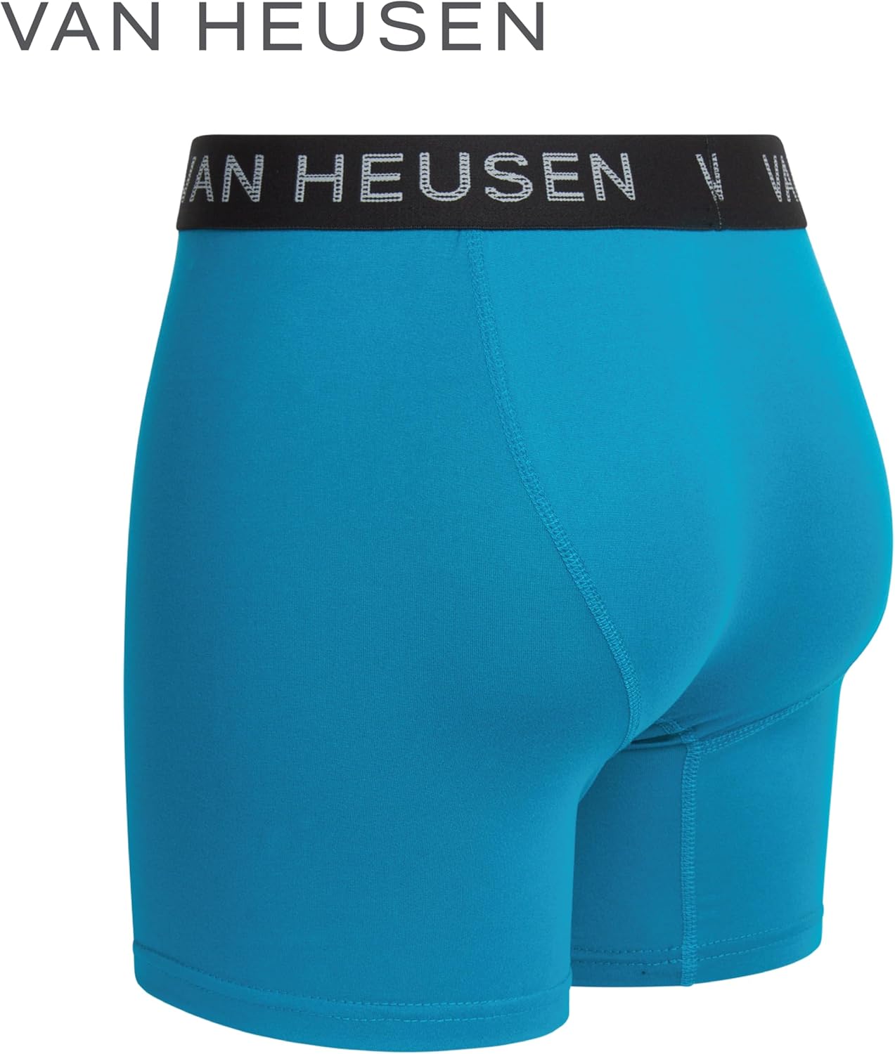 Van Heusen Mens Boxer Briefs - 3 Pack 6'' Inseam Soft Mens Underwear Athletic Boxer Briefs with Contour Pouch - Image 6