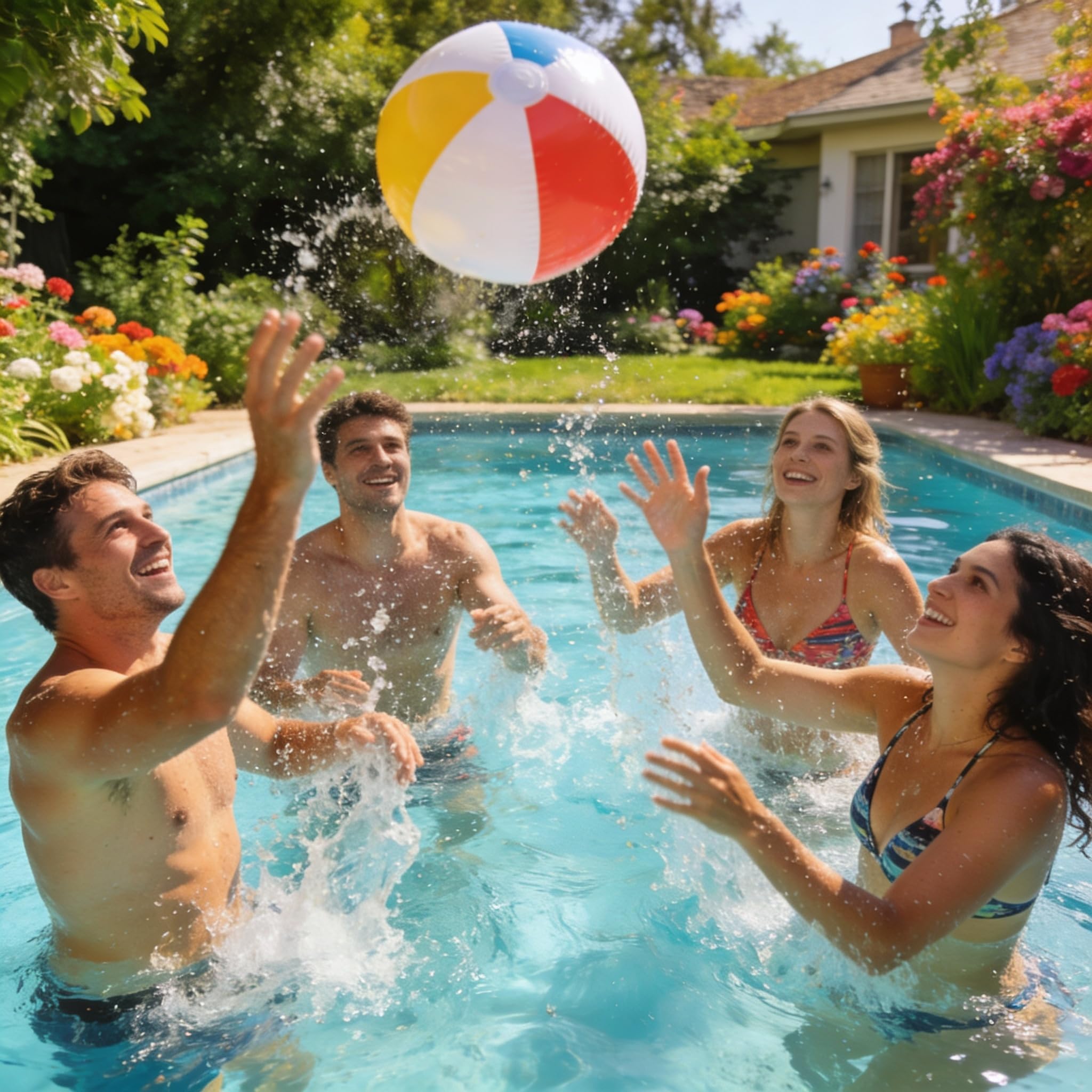 ESPA LEADER Equipo de Filtración Bomba de Agua y Filtro Compact 300, para Piscinas hasta 32 m³, Carga de Arena 25 kg, Compatible con Agua Salada, Válvula 6 Posiciones, Manómetro y Purga de Aire