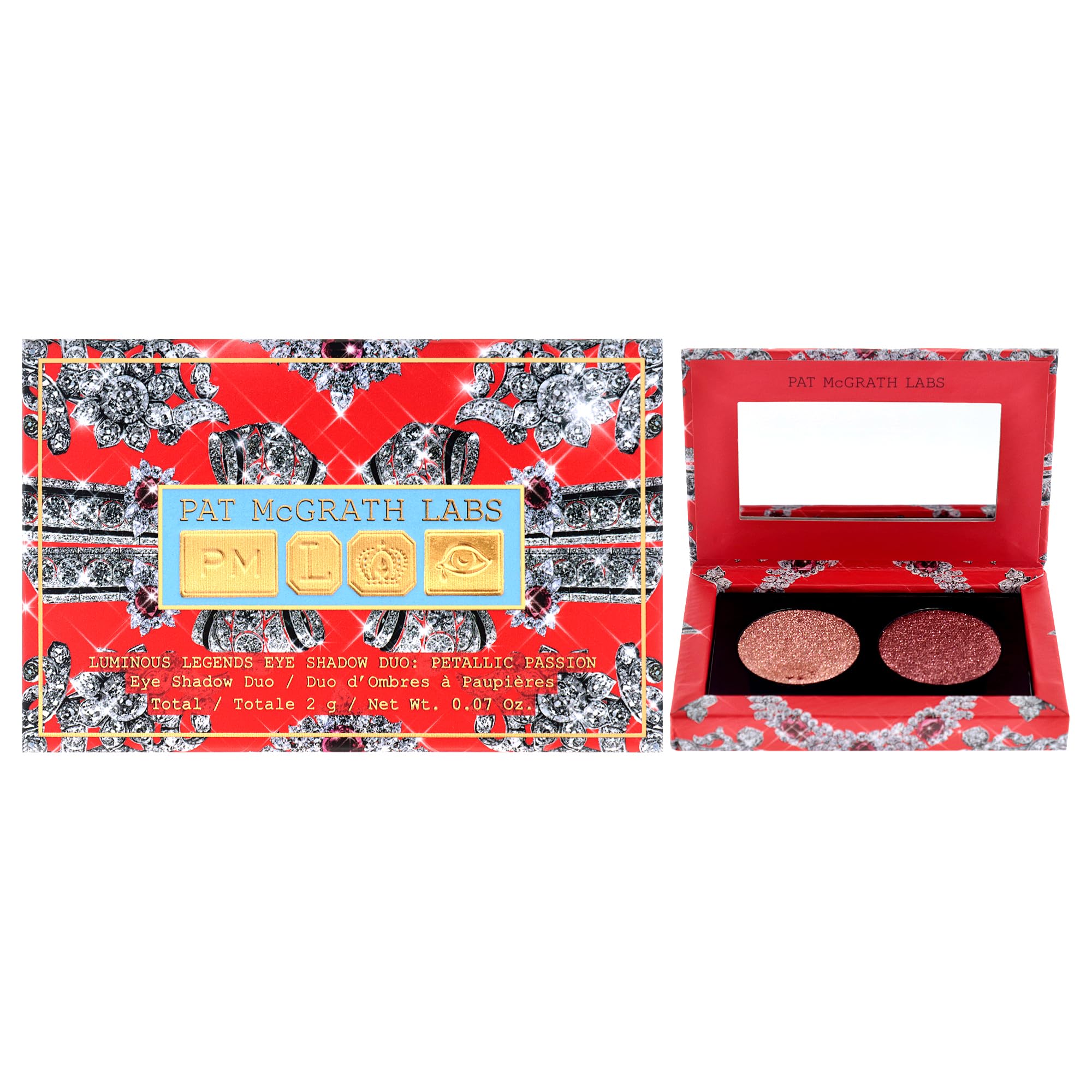 Amazon.com : Luminous Legends Eye Shadow Duo - Petallic Passion by