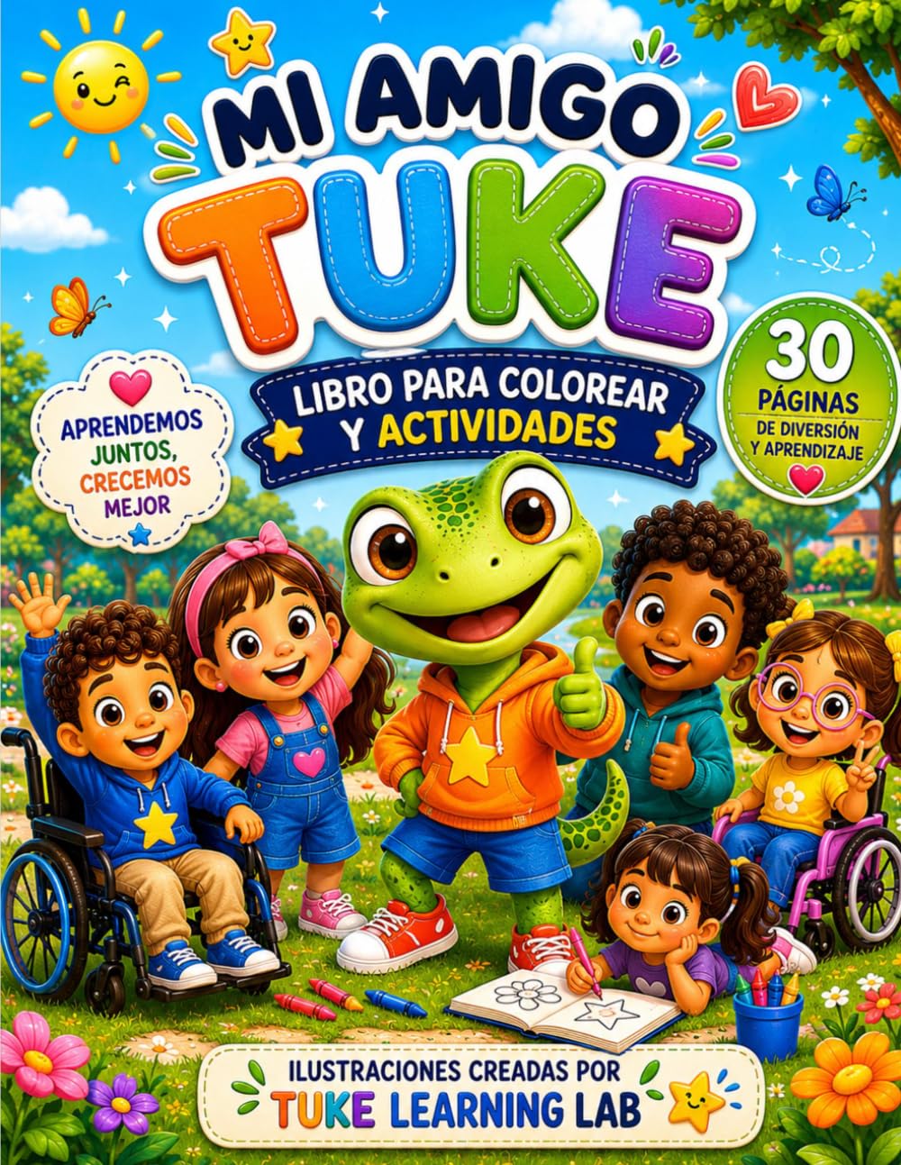 Mi Amigo Tuke: Libro para colorear y actividades
