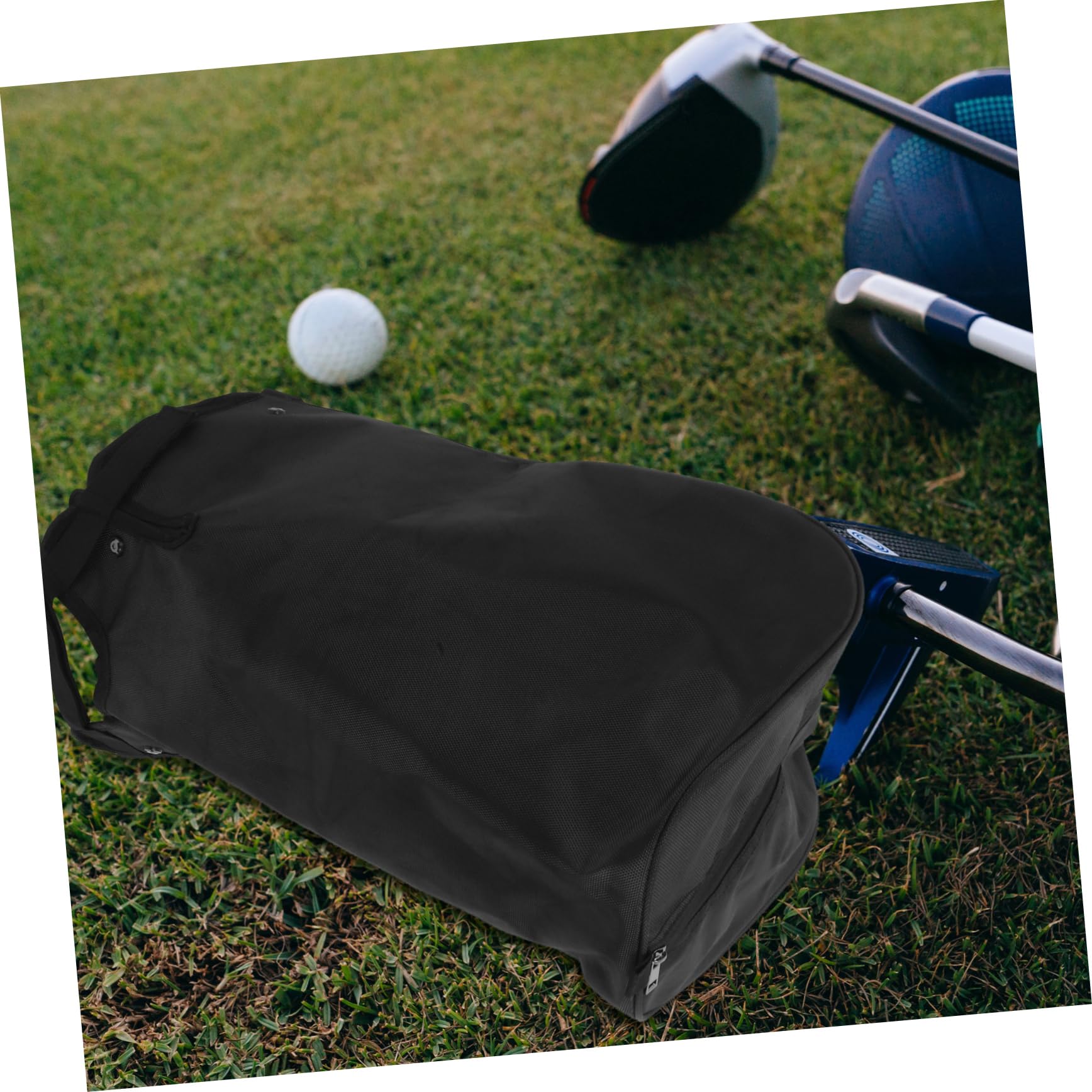 Ligera Cubierta Negra para Lluvia, Portátil y Bolsa de Golf