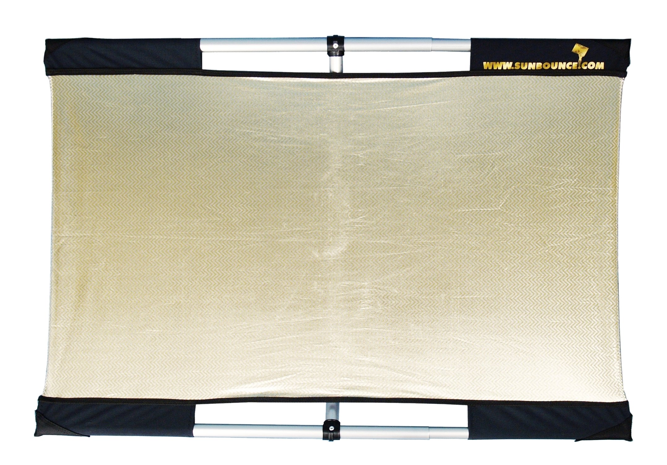 Micro Mini (2 x 3 Feet) Kit - Reflector Panel Kit with Frame and Carry Bag (Zebra/White)