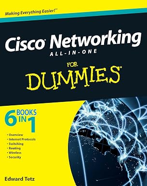 Cisco Networking All-in-One For Dummies book cover