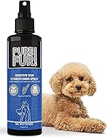Girl With The Dogs Pure Fur! Dog Conditioner Spray - Detangler for Sensitive Skin, Loosens Mats, Made in USA 8oz