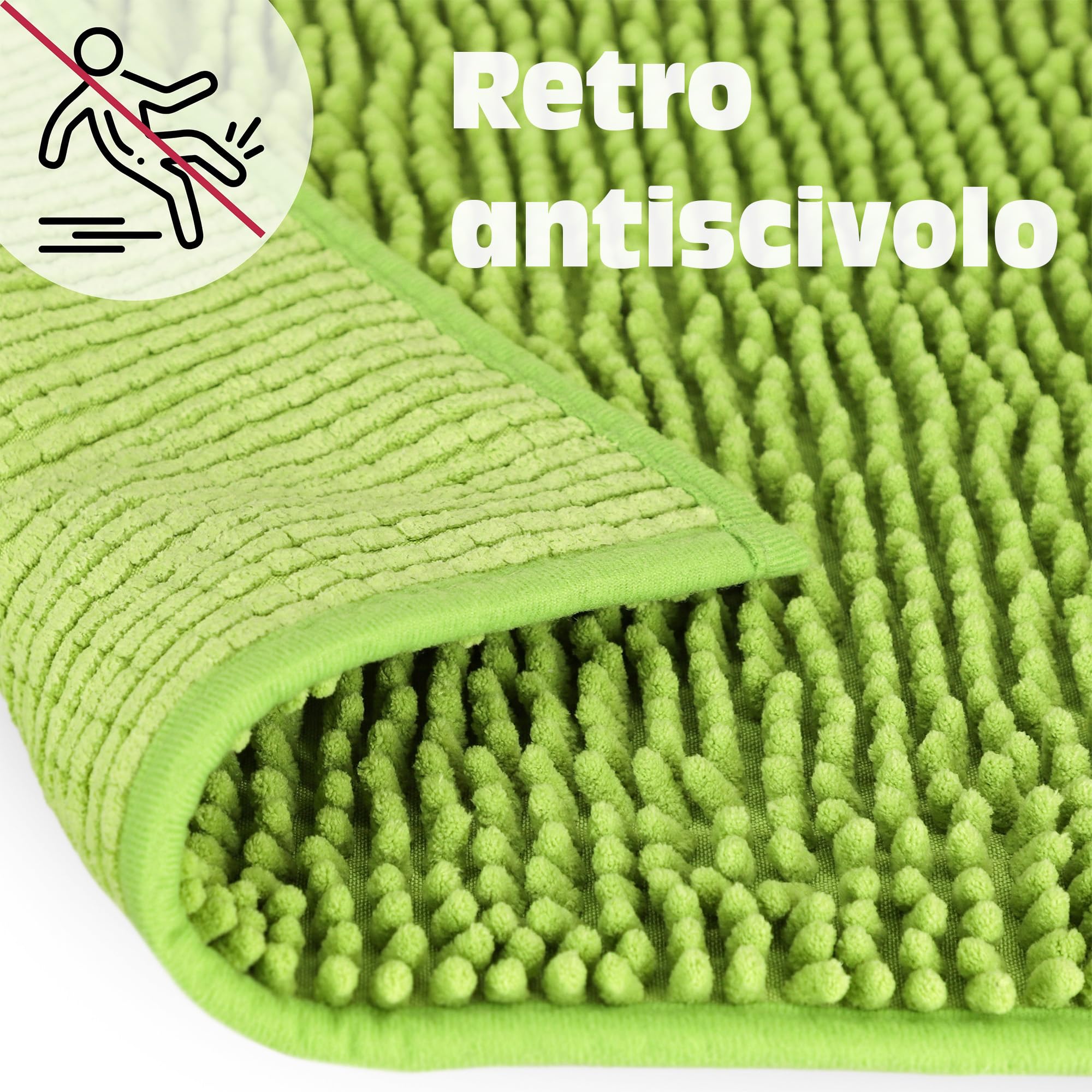 Spirella Tappeto da bagno Bree Basilico | 60 × 90 cm acquistare da
