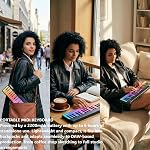 36-Key Portable Modular MIDI Keyboard Piano,Expandable to 108 Keys with Magnetic Connection System,Low-Latency BLE, USB-C & NFC,Open Protocol for Custom Workflows & AI Vibe Coding,Black