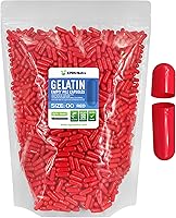 Vista 24 de XPRS Nutra Size 00 Empty Capsules - 500 Count Empty Gelatin Capsules - Pill DIY Capsule Filling - Fillable Pill Gel Caps for Do-It-Yourself Multi