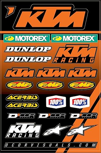 DCOR 40-30-101 Hoja de calcomanías - KTM 2