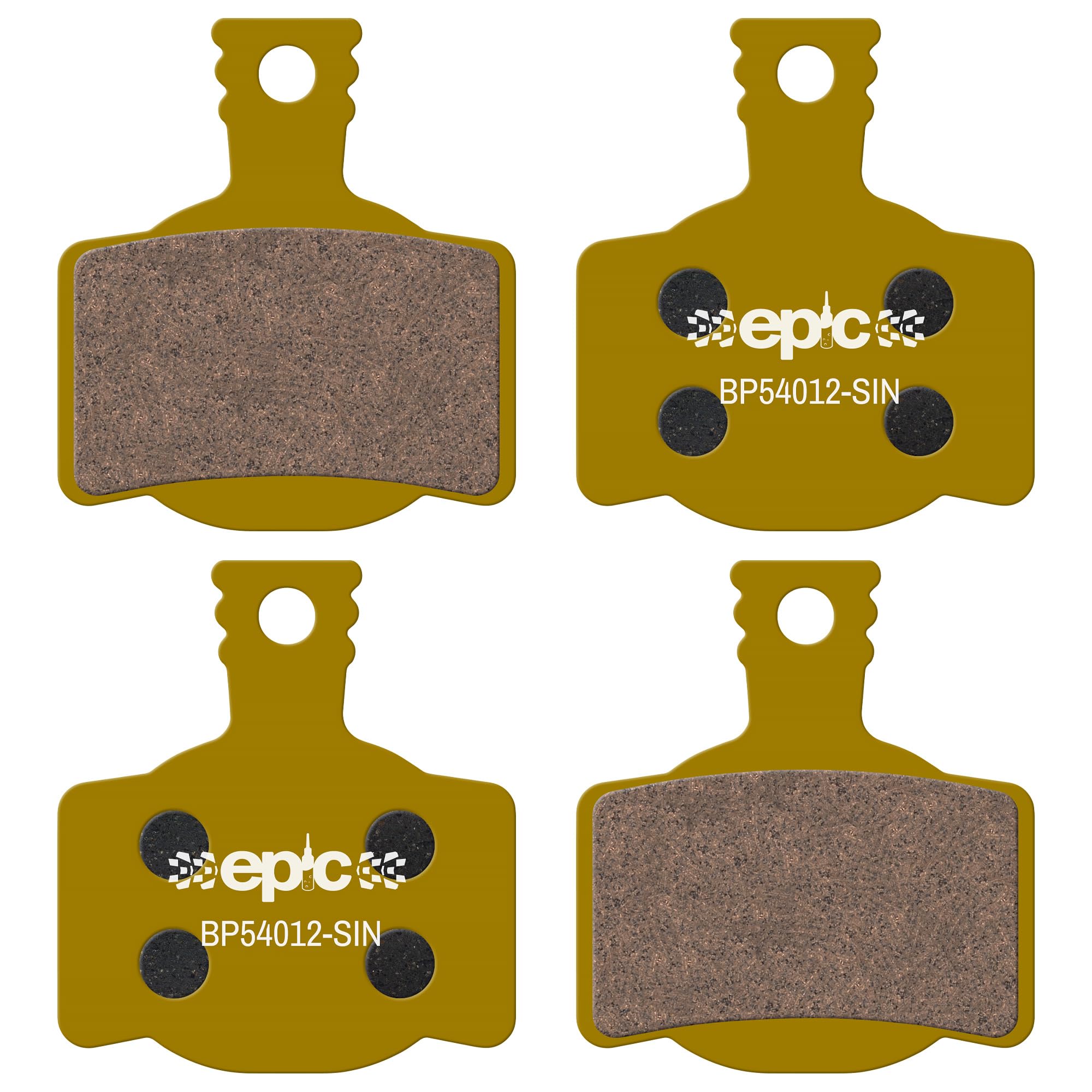 epic Brake Pads for Magura CT4, MT2, MT4, MT6, MT8 Trail Carbon | Organic, Sintered, Ceramic, E-Bike Options | Quiet, Durable, High-Performance | 2 Sets (Sintered)