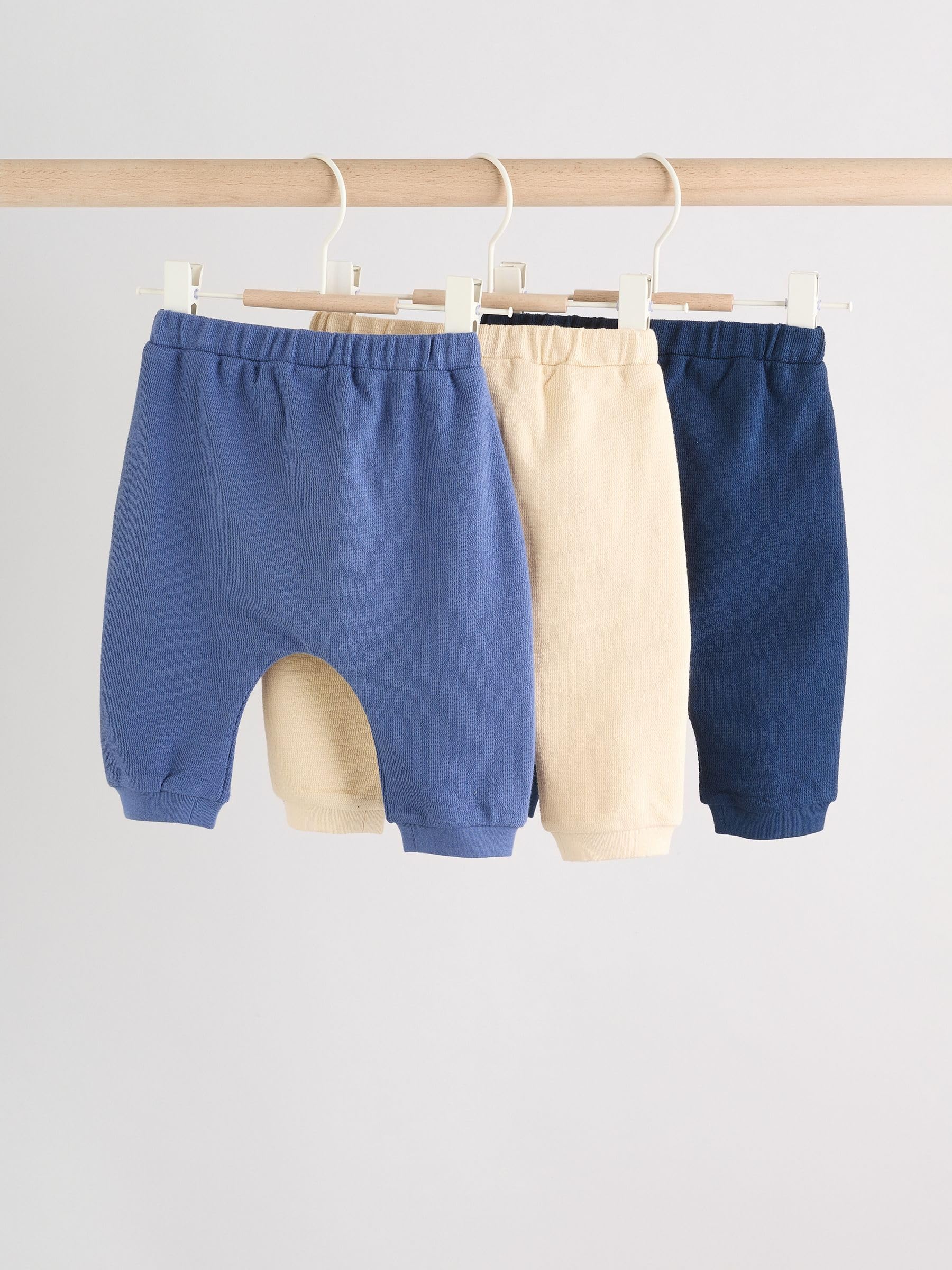 NEXT Bambini Confezione da 3 pantaloni da jogging per bebè